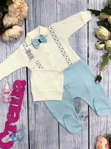 Купить оптом 127. Комбинезон с шапкой,100% хлопок интерлок в Нефтеюганске