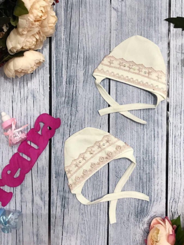 143. Чепчик, хлопок 100 % интерлок пенье