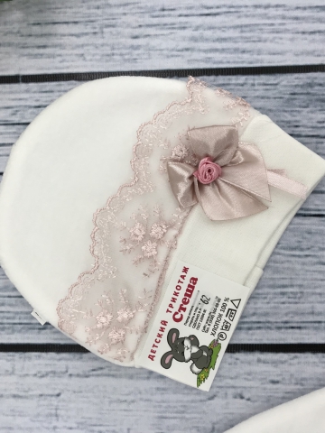 260-П. Комбинезон с шапкой, хлопок 80% велюр 20% ПЭ пудра