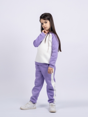 314-Л Свитшот + Штаны, лиловый, хлопок 65%, 35% ПЭ, футер 3-х нитка (начес) 80,86,92